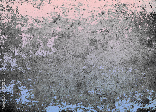 Rose quartz and serenity color on grunge cement texture background