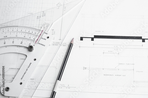 Architecture detail planning and equipment