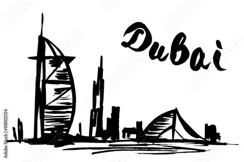 Burj Al Arab Jumeirah and Jumeirah Beach Hotel - Dubai
