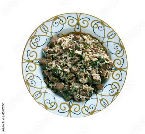 bahsh Uzbek pilaf photo