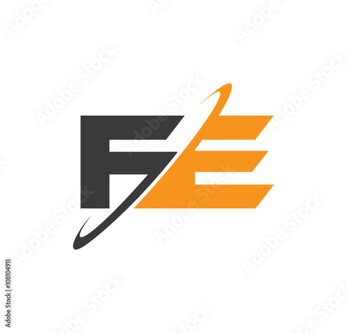 FE initial logo with double swoosh
