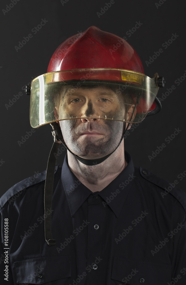 Obraz premium firefighter