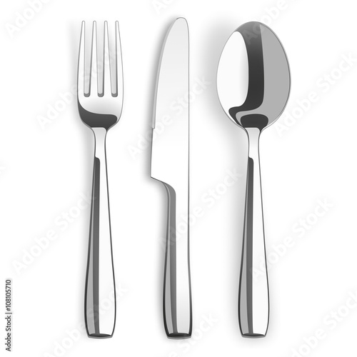 Knife  Fork Spoon Stainless Steel