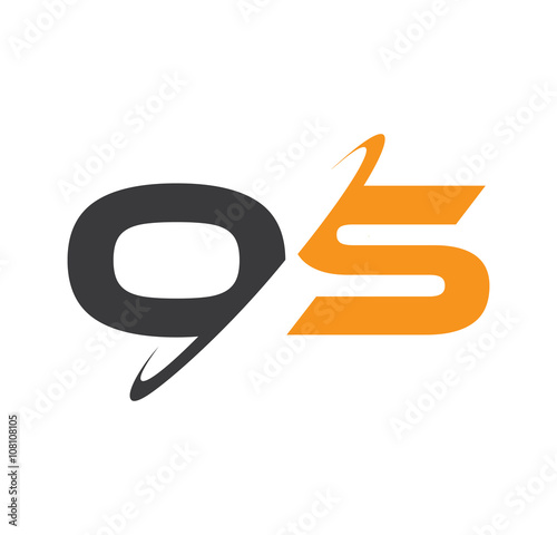 OS initial logo with double swoosh
