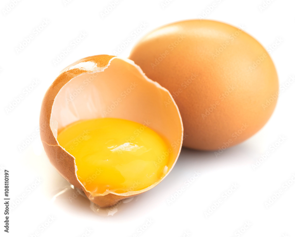 brown chicken eggs