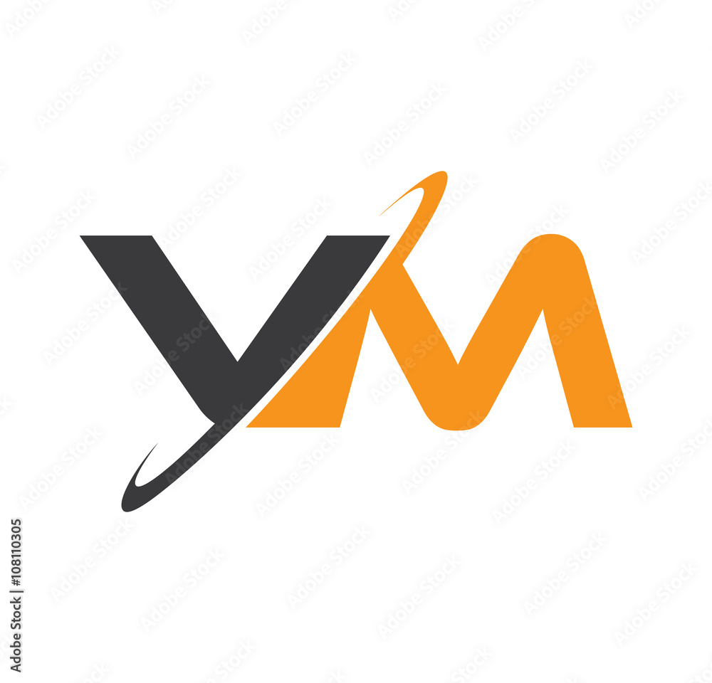 VM initial logo with double swoosh
VM initial logo with double swoosh