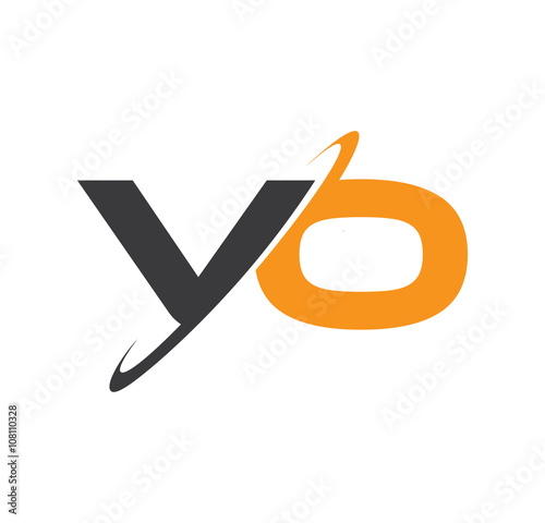 VO initial logo with double swoosh 