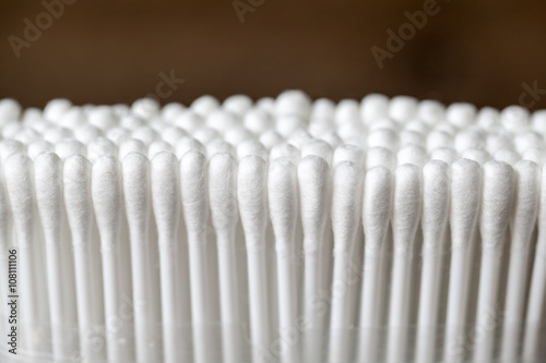 Close up of cotton Buds