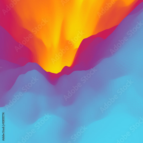 Lava. Abstract background. Modern pattern. Vector Illustration For Your Design.
