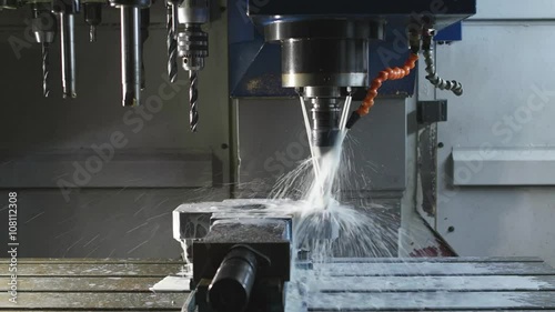 Metalworking CNC milling machine.