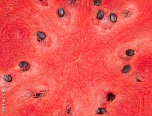 Background texture of a fresh watermelon