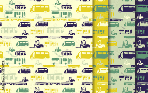 bus pattern set