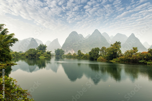 Photography landscape in Yangshuo Guilin, China