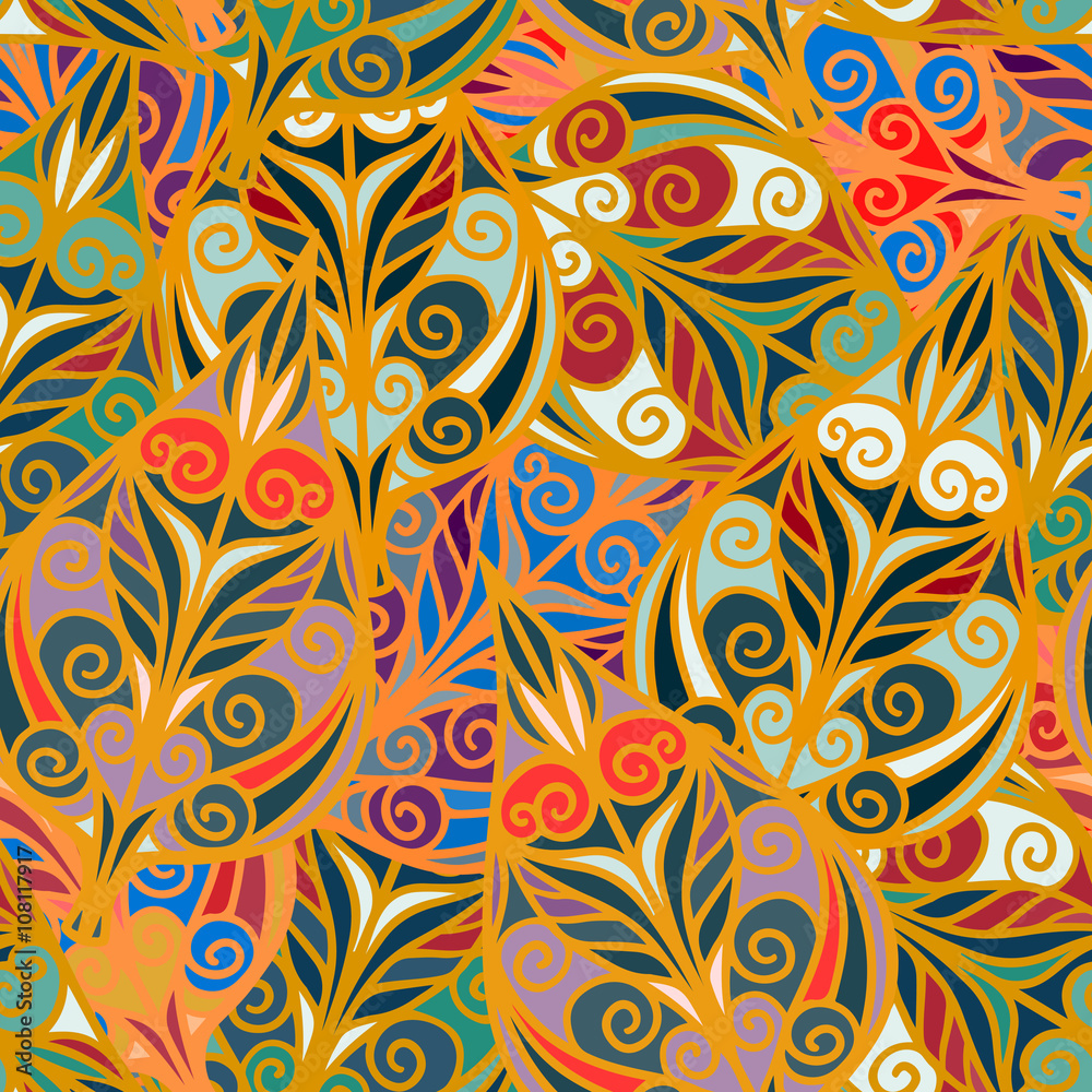 Abstract ethnic seamless pattern Abstract ethnic seamless pattern