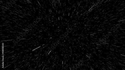 Stars Moving, Spaceship Effect, with Alpha Channel