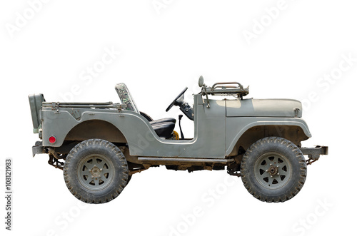 Vintage military vehicles