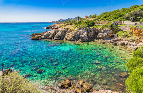 Beautiful seaside Balearic Islands Majorca Spain © vulcanus