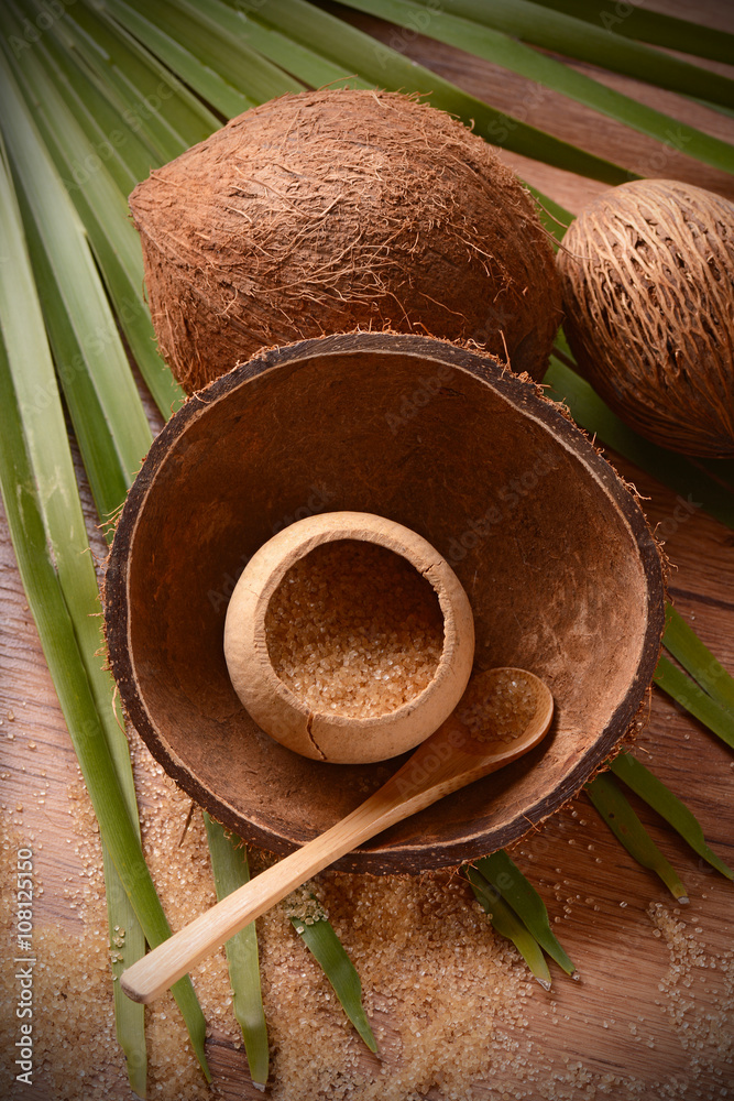 zucchero di palma di cocco biologico