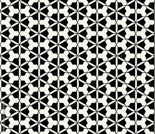 Star seamless pattern background vector