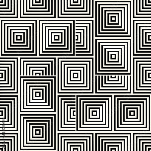 Seamless geometric pattern background vector