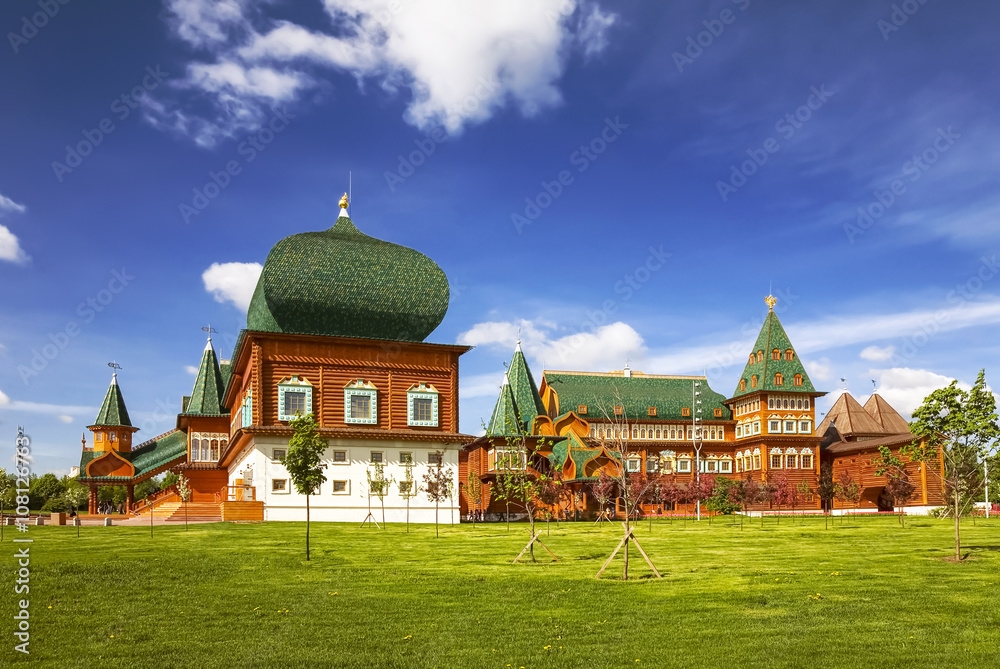 Obraz premium Moscow. Kolomenskoye. The Palace of Tsar Alexei Mikhailovich