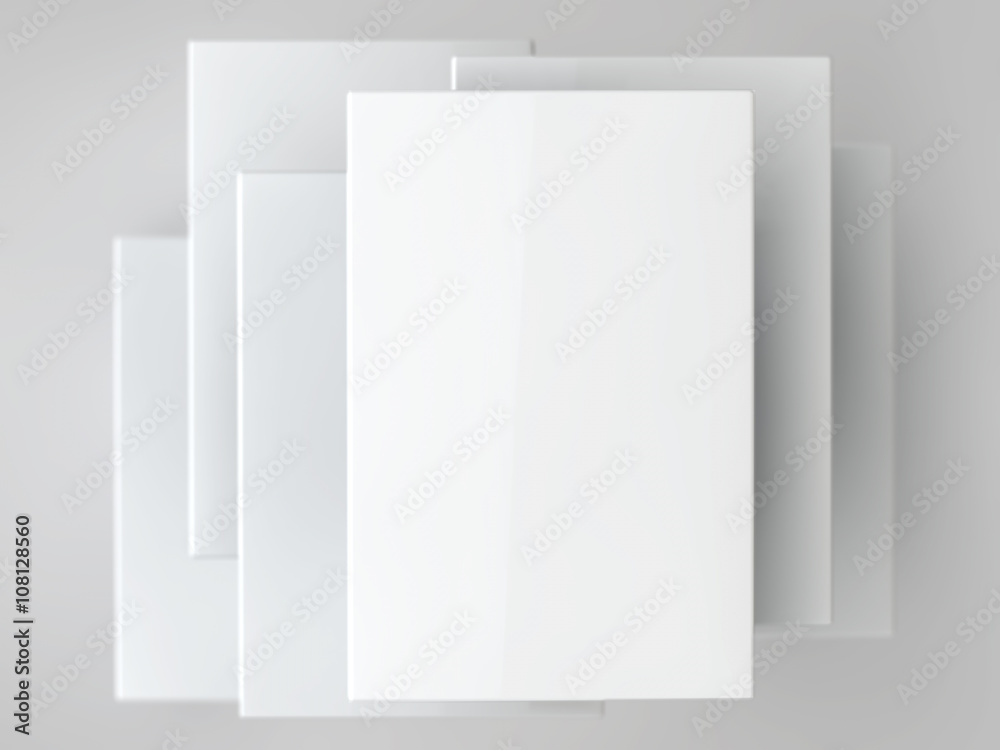 3d background with a sheet of A4 paper 3d background with a sheet of A4 paper
