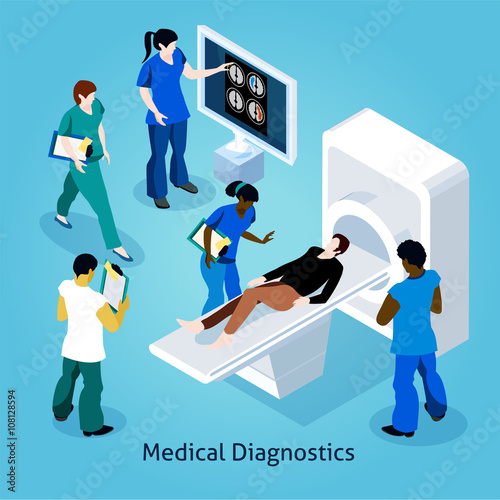 On Reception At Doctor Isometric Composition