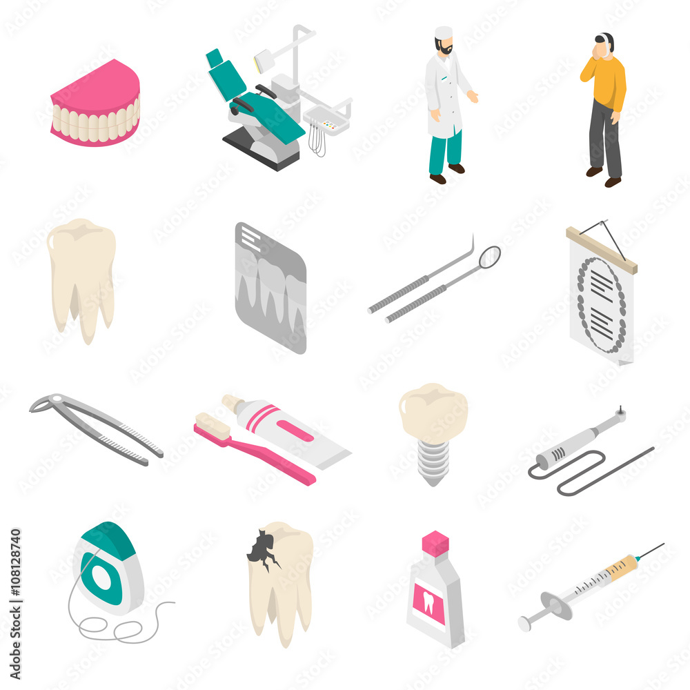 Dental Color Icons