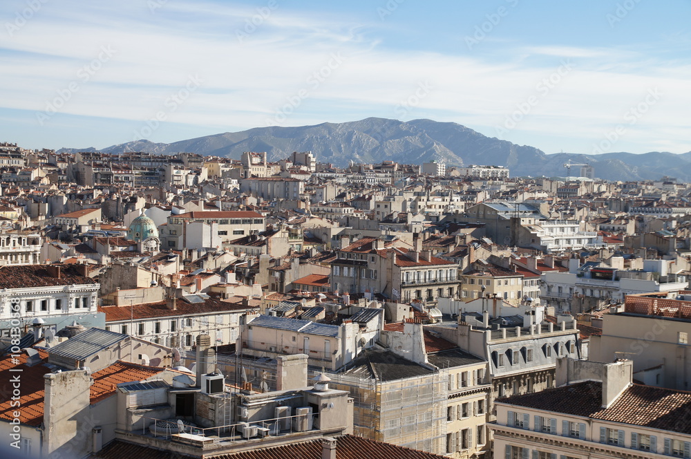 Dichtbebauung Marseille