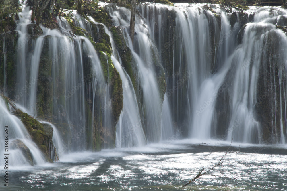 Beautiful scenery in Jiuzhaigou, Sichuan Province, China