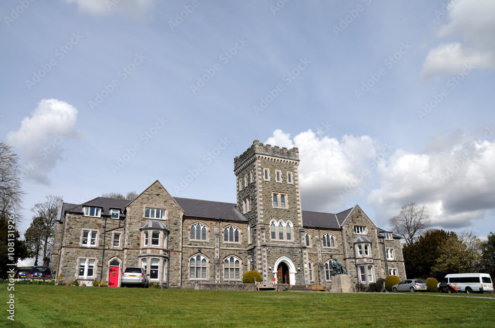 Victorian Mansion In Bala North Wales Stock Photo Adobe Stock