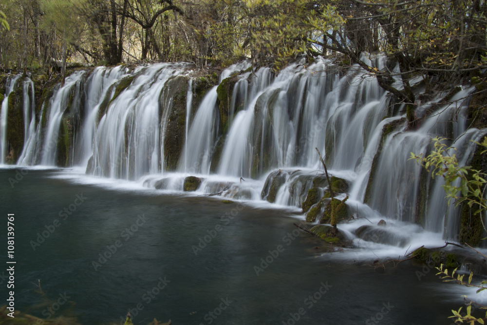 Obraz premium Beautiful scenery in Jiuzhaigou, Sichuan Province, China
