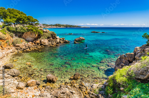 Spain Majorca bay seaside Cala Ratjada