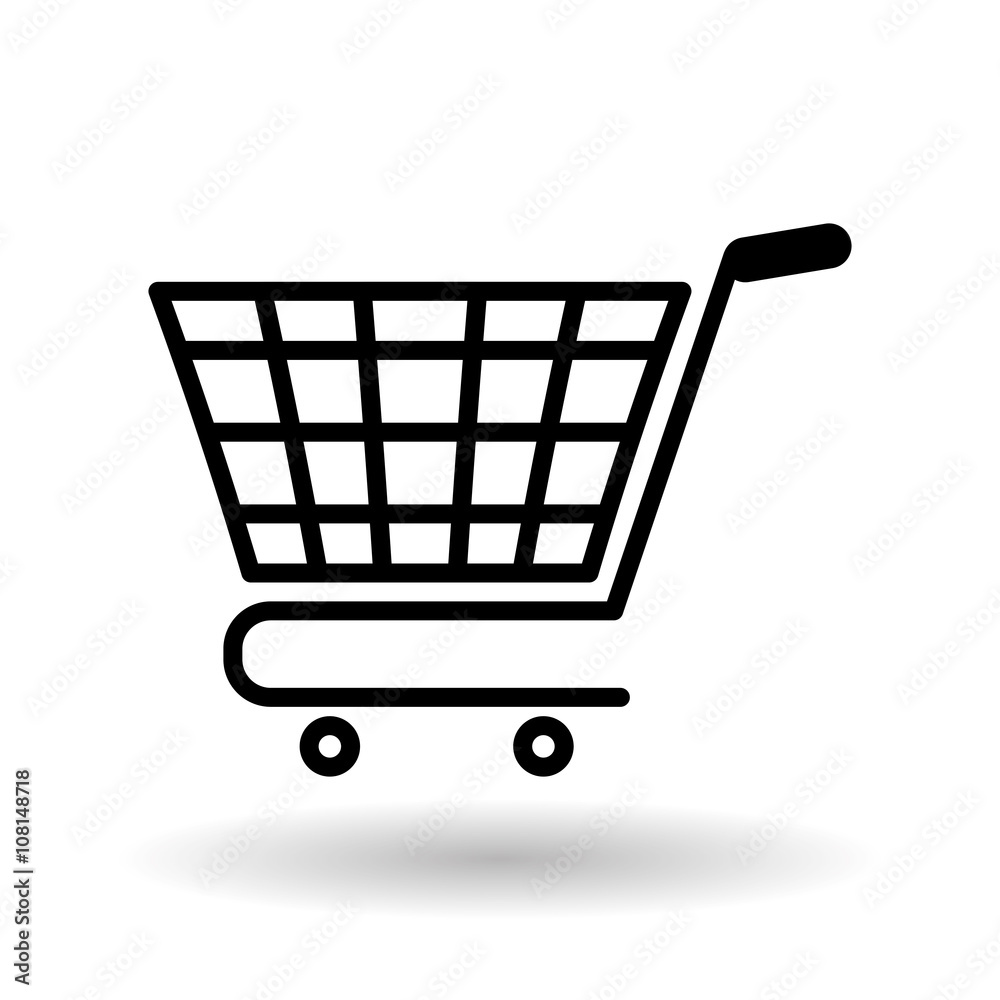 Vector illustration of Shopping , editable icon Vector illustration of Shopping , editable icon