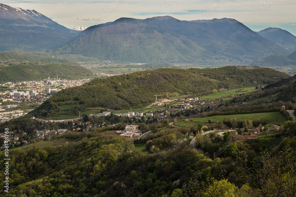 Grenoble depuis la Tour sans Venin Grenoble depuis la Tour sans Venin