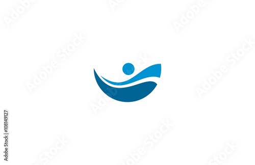 abstract people logo