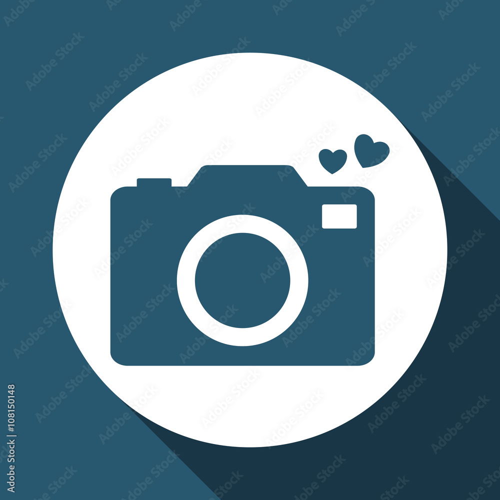 camera icon design , vector illustration camera icon design , vector illustration