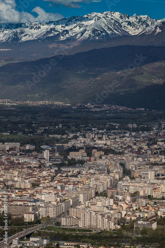 Grenoble depuis la Tour sans Venin