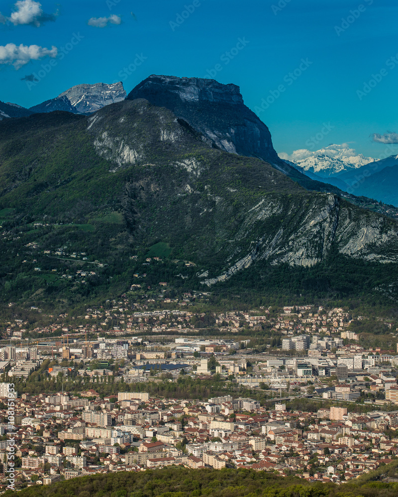 Grenoble depuis la Tour sans Venin