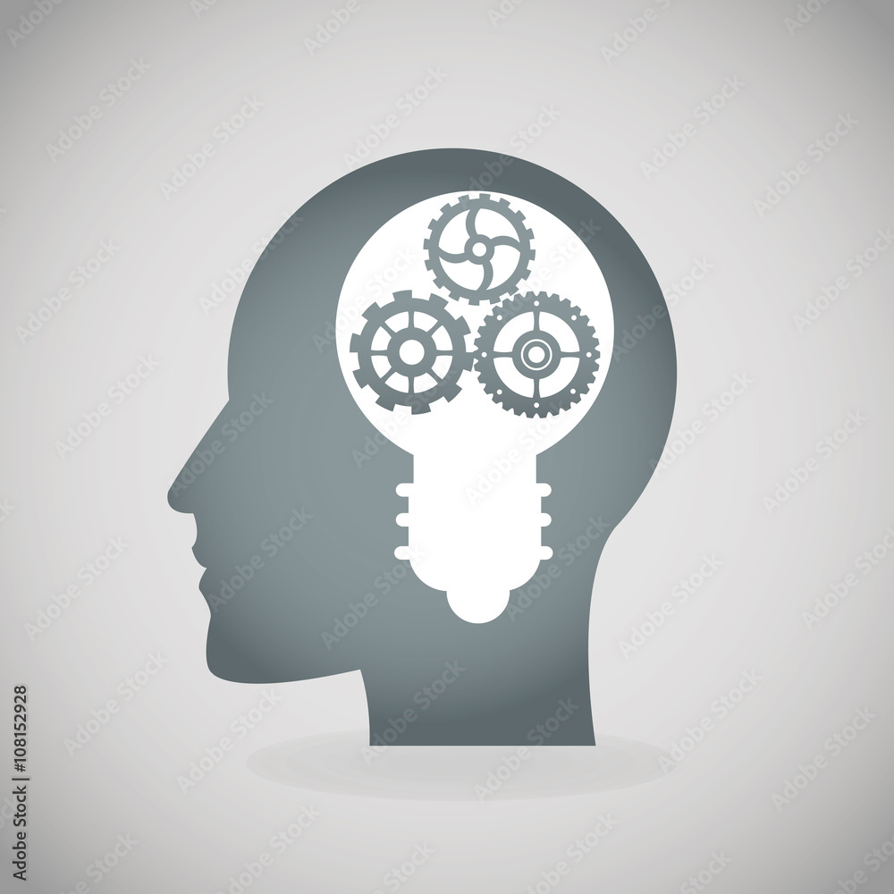 Graphic design of Idea , vector illustration Graphic design of Idea , vector illustration