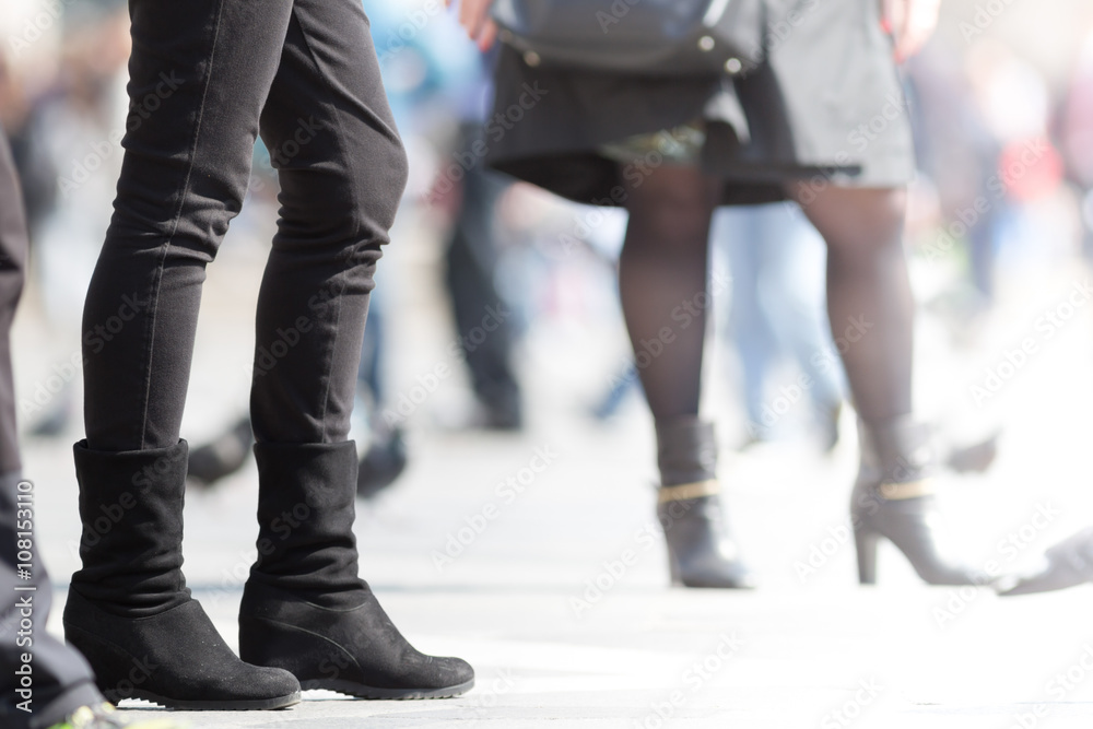 People walking outdoor in the street