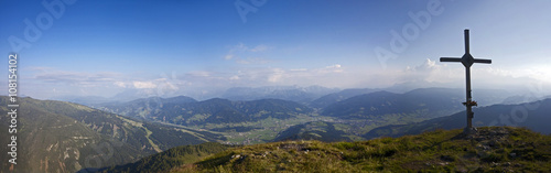 Panoramabild Sommer am Lackenkogel