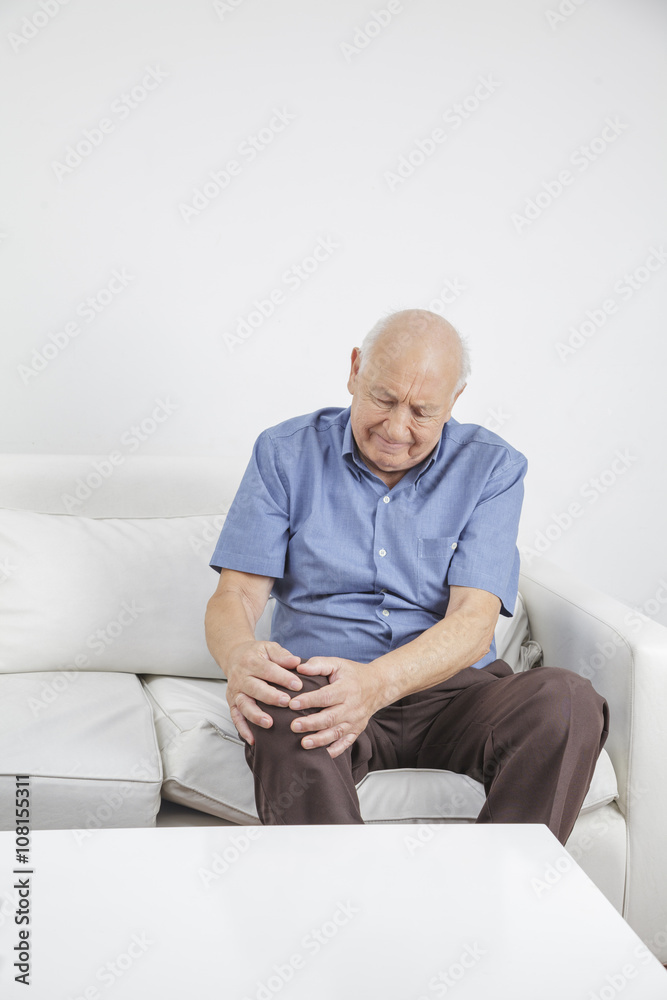 Senior with Knee Pain