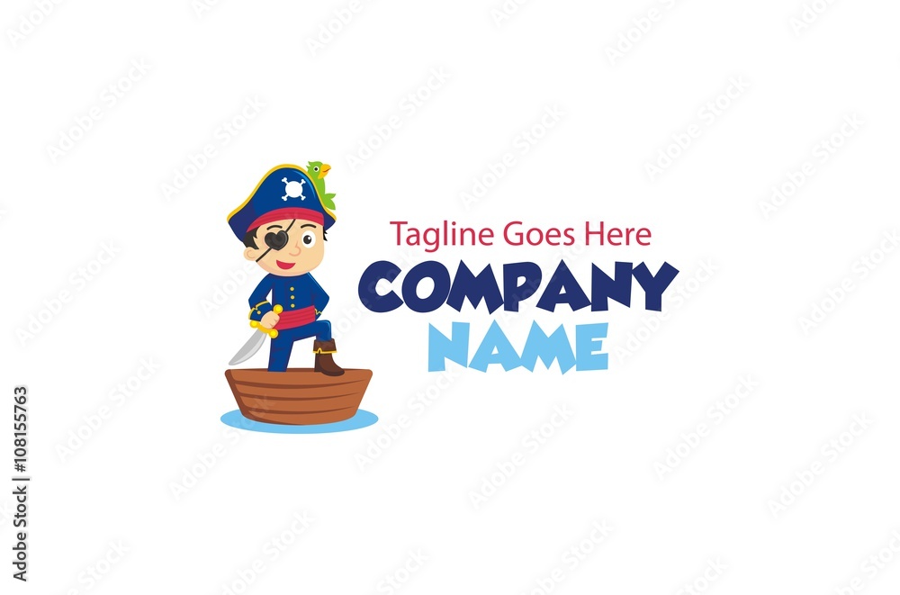 Little Pirate Logo Little Pirate Logo