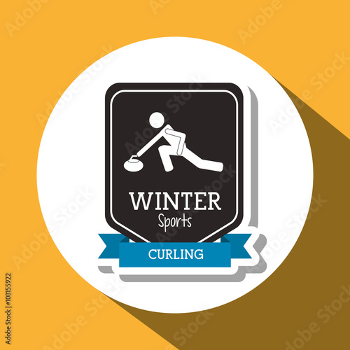 hockey sport design, vector illustration