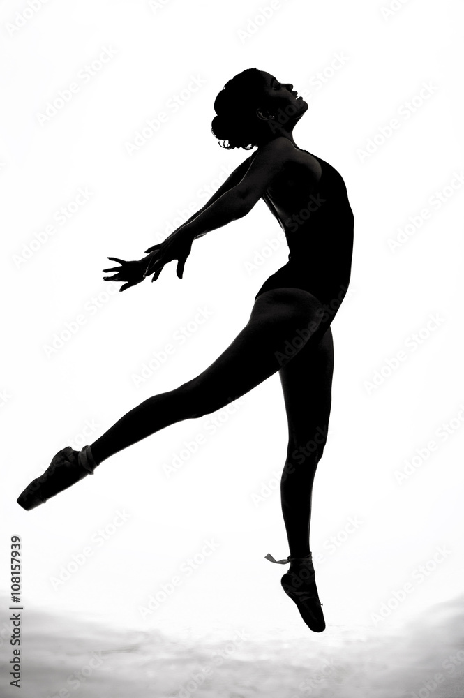 ballet dancer silhouette,