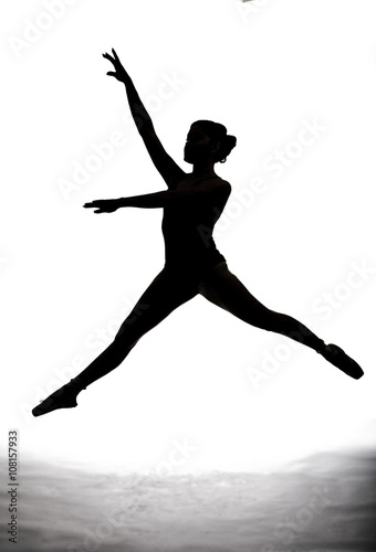 ballet dancer silhouette,