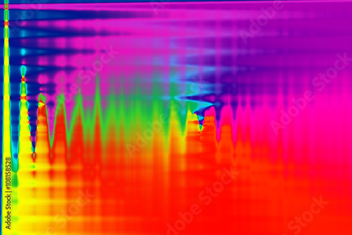 Abstract psychedelic colorful background. Illustration. Can be used for posters.