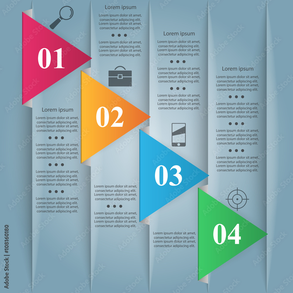 3D infographic design template and marketing icons. 3D infographic design template and marketing icons.