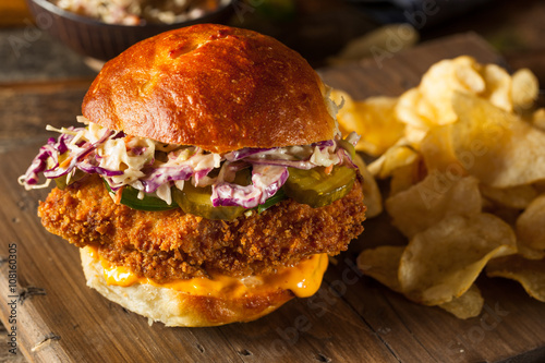 Southern Country Fried Chicken Sandwich